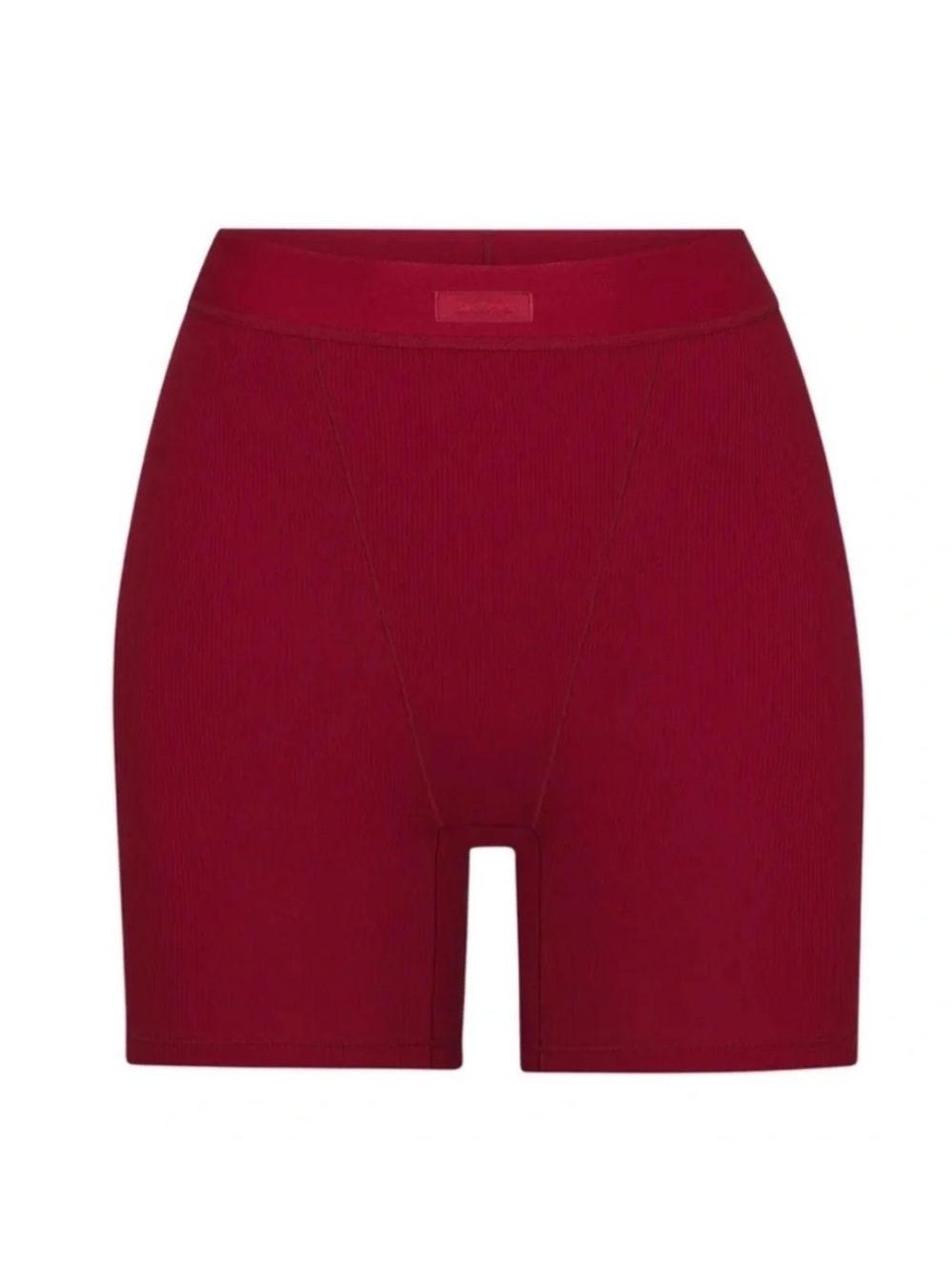 SKIMS Ribbed Boxer Panty S